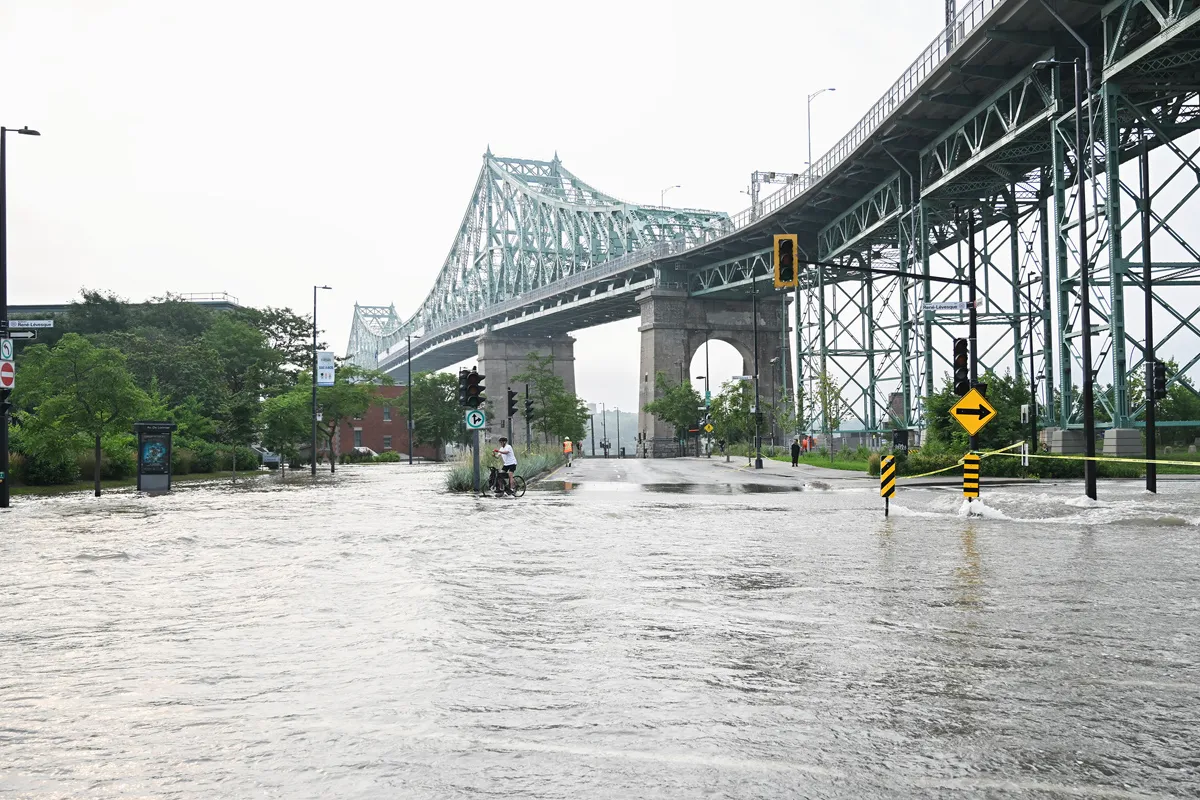 Inundaciones en Montreal: Una Fuga de Acueducto Devasta la Ciudad