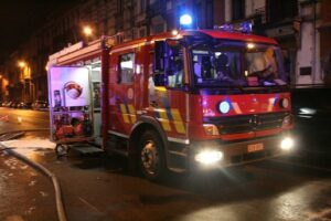 Inundaciones: Intervención de los bomberos en Jodoigne y Wavre