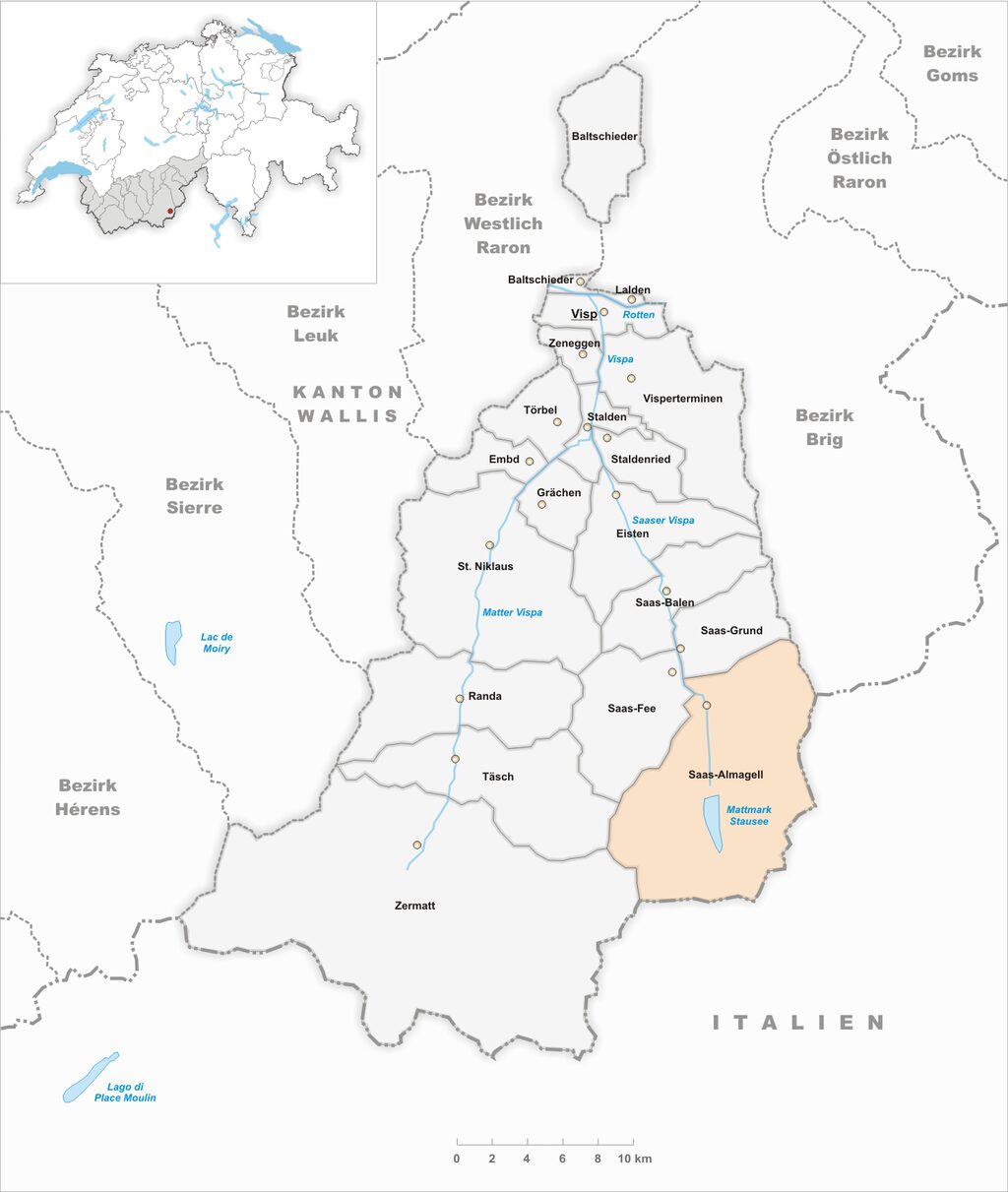 Suiza: Saas aislada - El alto costo del mal tiempo