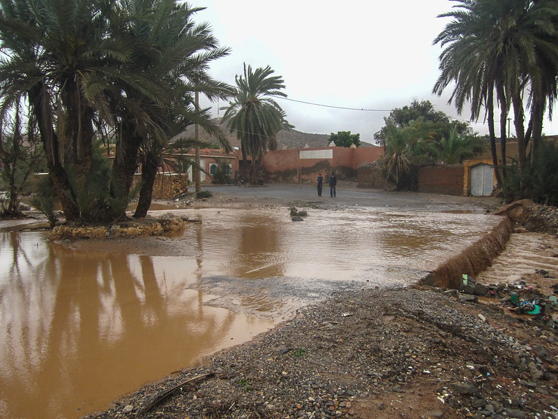 Más de 75 muertos en Marruecos y Argelia tras las inundaciones